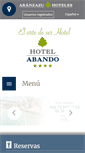 Mobile Screenshot of hotelabando.com